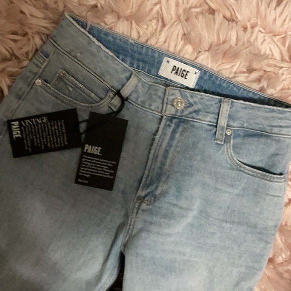 NWT! Paige Noella Straight Jeans - Picture 7 of 12
